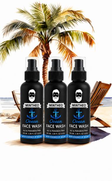 MINTHEO MUUCHSTIK Ocean Aqua Flora  | Gentle Cleansing & Skin Refresh Face Wash