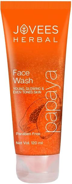 JOVEES Papaya  For All Skin Types - Paraben & Alcohol Free, 120 ML Face Wash