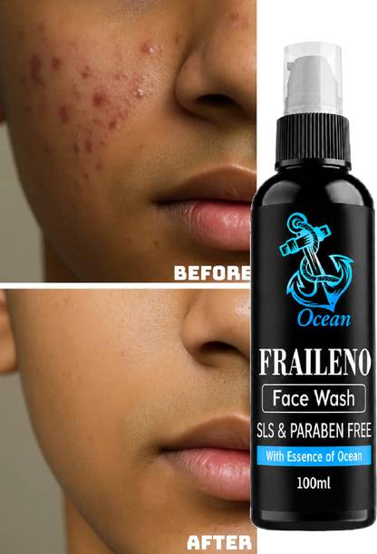 FRAILENO Refreshing Men's  for Daily Skin Cleansing Fights Acne & Pimple, Brighten Skin Face Wash