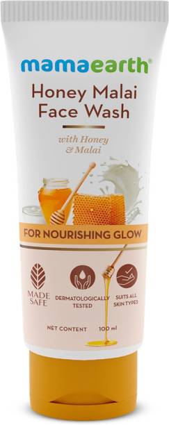 Mamaearth Nourishing Glow Honey & Malai Face Wash