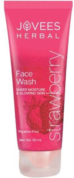 Jovees Herbal Strawberry  Face Wash