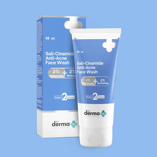 The Derma Co Sali-Cinamide Anti-Acne  with 2% Salicylic Acid & 2% Niacinamide Face Wash