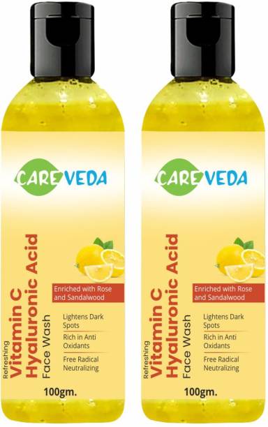 CareVeda Refreshing Vitamin C & Hyaluronic Acid Face Wash