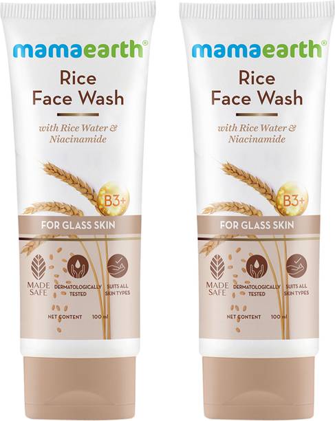 Mamaearth Rice  With Rice Water & Niacinamide for Glass Skin Face Wash