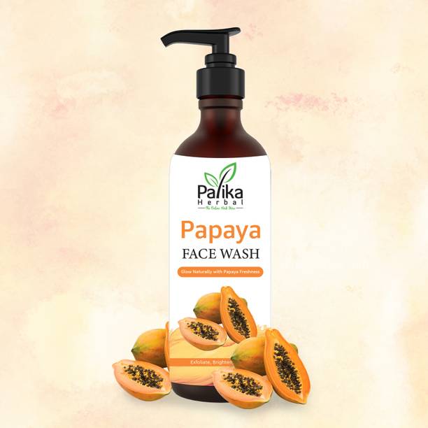 Palika Herbal Papaya  For Dark Spot Removal and Skin Brightening, Men & Women Face Wash