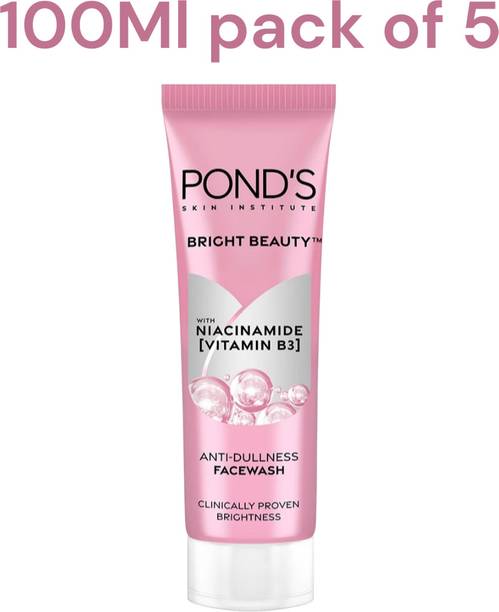 POND's WHITE Beauty Spot-Less Fairness face wash 100g pack of 5 Face Wash