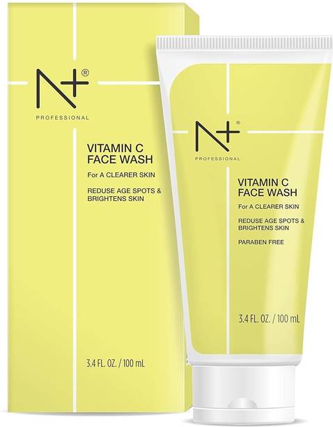N+ professional VITAMIN C FACE WASH FOR A CLEARER SKIN REDUCE AGE SPOTS & BRIGHTENS SKIN Face Wash