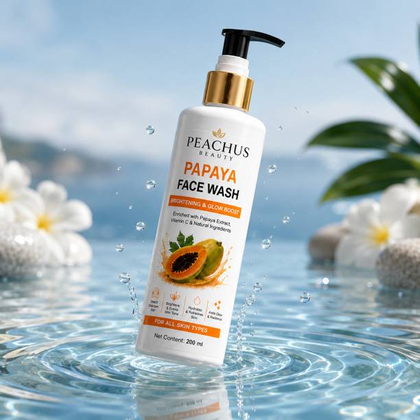PEACHUS BEAUTY Papaya Vitamin Glow  Face Wash