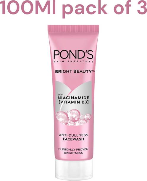 POND's WHITE Beauty Spot-Less Fairness face wash 100g pack of 3 Face Wash