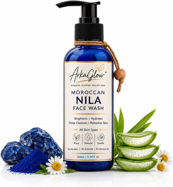 Arka glow 100% Original Moroccan Nila Powder Facewash For Tan Removal & Skin Whitening Face Wash