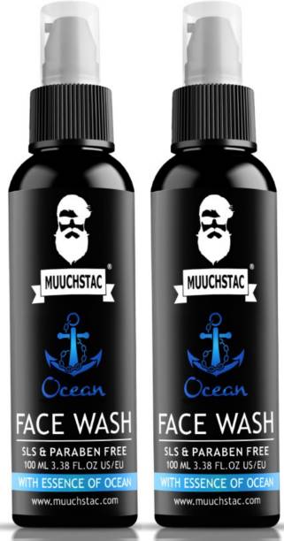 MUUCHSTAC Ocean  for Men, Fights Acne & Pimple, Skin Brightening, All Skin Types Face Wash
