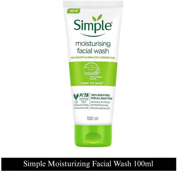 Simple Kind to Skin Moisturising Facial Wash Face Wash
