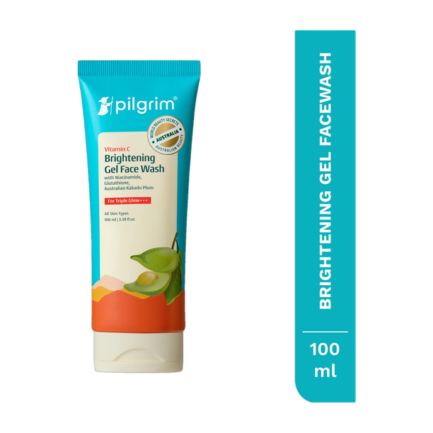 Pilgrim Vitamin C  Brightening Skin |All Skin Types|Acne Prone Face Wash