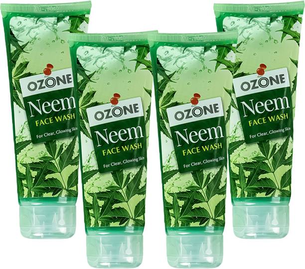 OZONE Neem  for Acne & Oily Skin (100ml, Pack of 4) Face Wash