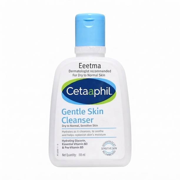 eeetma Gentle Skin Cleanser With Mild, Non Irritating Formula For Dry to Normal, Sensitive Skin  (118 ml) Face Wash
