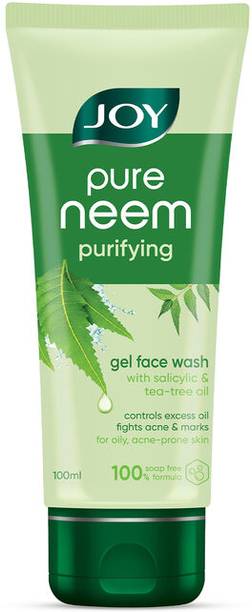 Joy Pure Neem Skin Purifying  For Pimples & Acne Control Face Wash