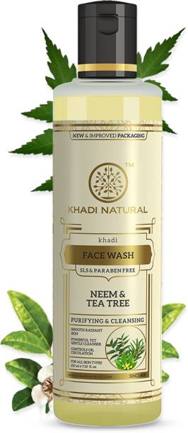 KHADI NATURAL Neem & Teatree - SLS & Paraben Face Wash