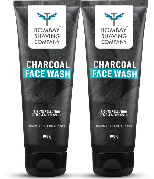 BOMBAY SHAVING COMPANY Pollution and Oil Control with Bamboo Charcoal | Gives Glowing Skin for Men Face Wash