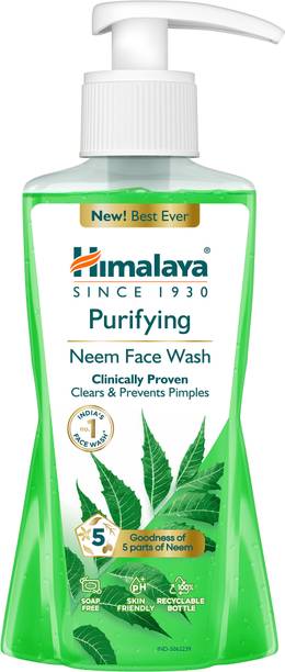 HIMALAYA NEEM PREVENTS PIMPLE TURMERIC Face Wash