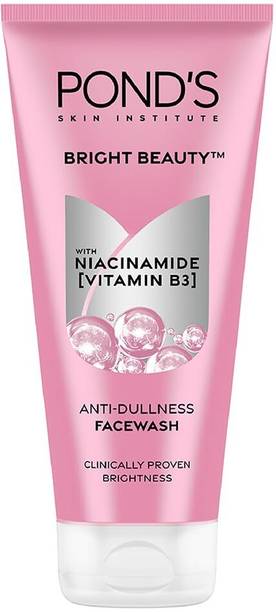 POND's Bright Beauty Infused with vitamin B3 & Niacinamide for Anti Dullness & glass skin shine Face Wash