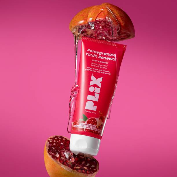 The Plant Fix Plix Pomegranate Youth Renewal  | Youthful Glow | Hydration | Retinol GS 50 Face Wash