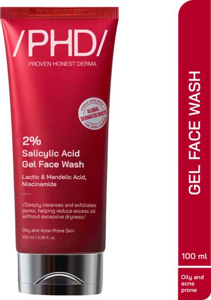 Proven Honest Derma 2% Salicylic Acid Gel  for Oily & Acne-Prone Skin Face Wash