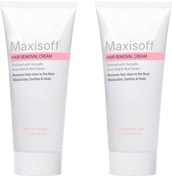 Maxisoft Hair Removal Cream 60 gm| With Aloe & Avocado | Paraben Free Cream