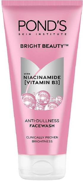 POND's Bright Beauty Infused with vitamin B3 & Niacinamide for Anti Dullness & glass skin shine Face Wash