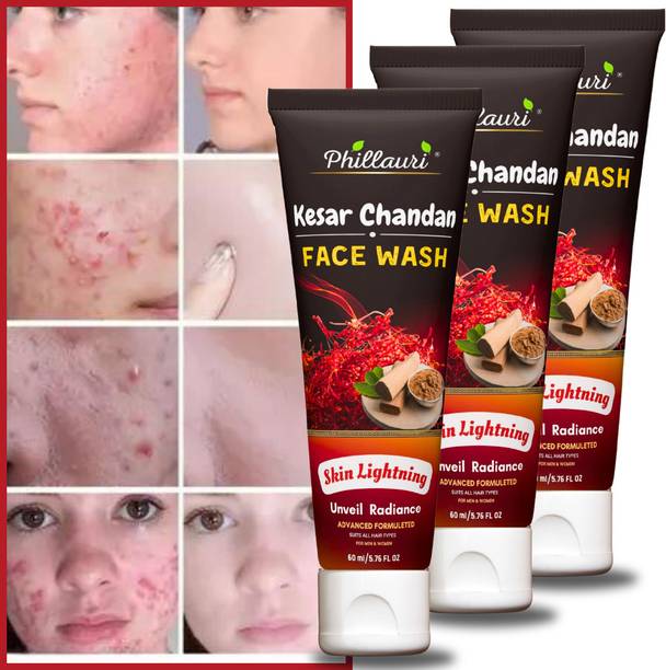 Phillauri Keshar Chandan  Skin Refreshing Facial Wash Men & Women Face Wash