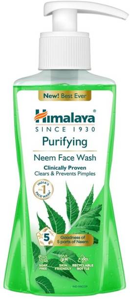 HIMALAYA Neem Purifying Anti Acne & Pimple 200ml Face ...