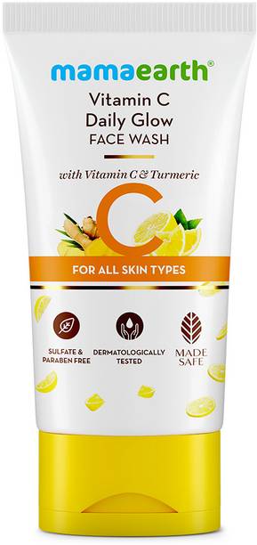Mamaearth Vitamin C and Turmeric for Skin Illumination Face Wash