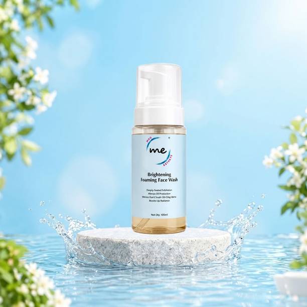 MOD ESTHETE ME Brightening Foam  | With 1% Salicylic Acid, Kojic Acid, Lactic Acid & Vitamin C | Exfoliating, Oil Control & Pigmentation Cleanser Face Wash