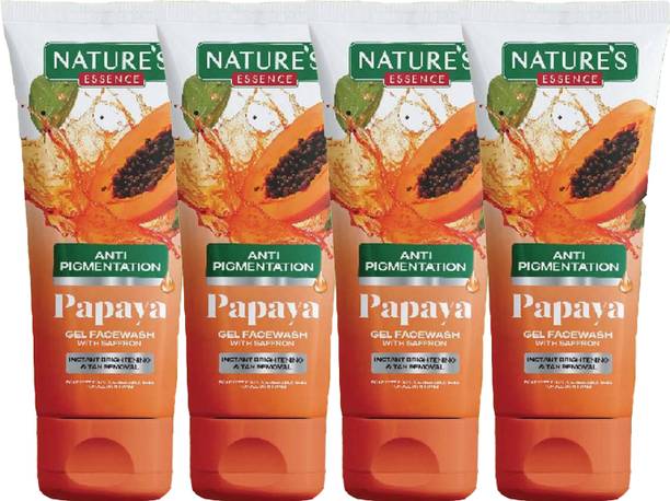 Nature's Essence Perfect Papaya , 65 ml (Pack of 4) Face Wash