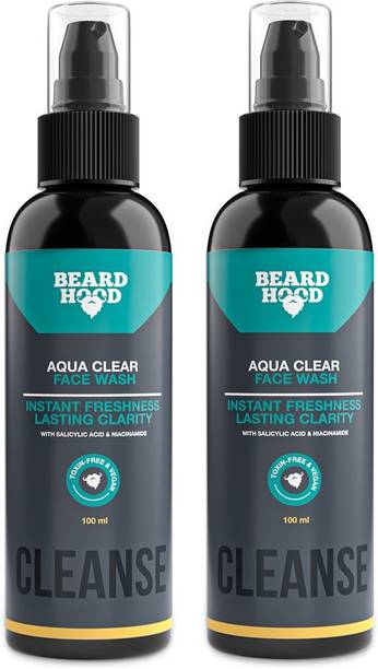 BEARDHOOD Fights Acne & Pimple, Brighten Skin, All Skin Types Face Wash