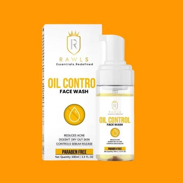 RAWLS  for Oily Skin & Acne prone Skin For Women & Men/No Paraben Face Wash