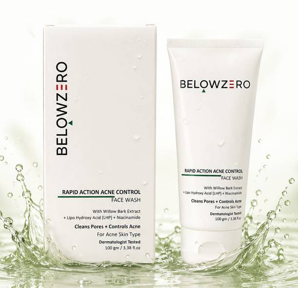 Belowzero Rapid Action Acne Control  Face Wash