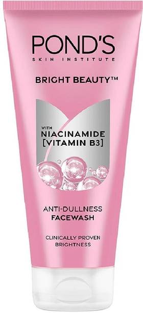 POND's Bright Beauty Infused with vitamin B3 & Niacinamide for Anti Dullness & glass skin shine Face Wash