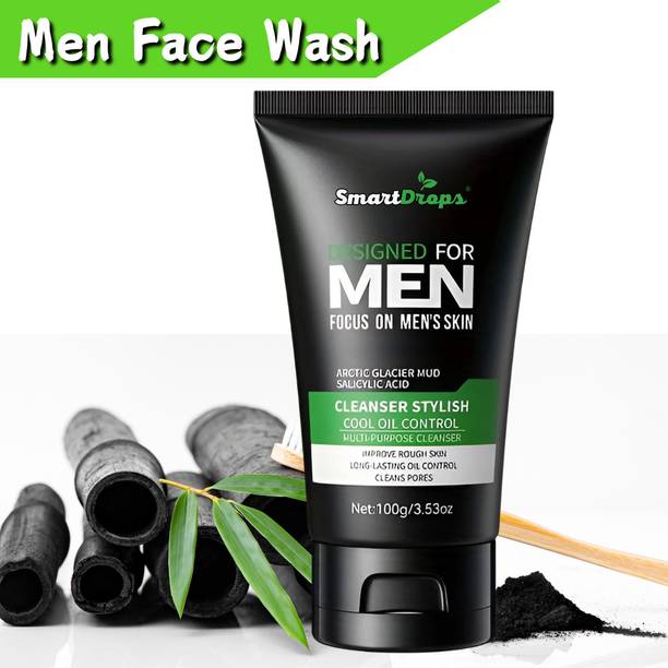 smartdrops Facewash For Improve Rough Skin & Long-Lasting Oil Control Cleans Pores Face Wash