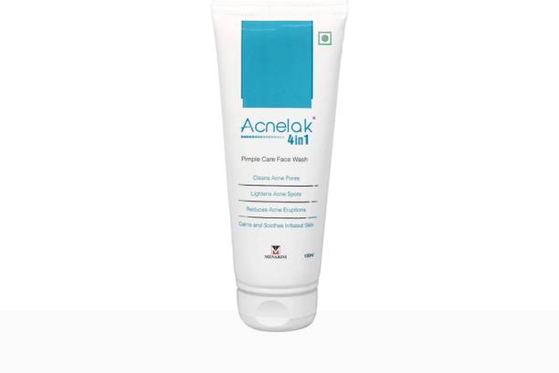 Acnelak 4 in 1 Pimple Care  | Deep Cleansing, Oil Control, | For Acne-Prone Skin | 100 ml Face Wash