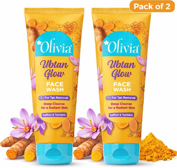 Olivia Ubtan Glow  for Tan Removal 60gm (Pack of 2) Face Wash