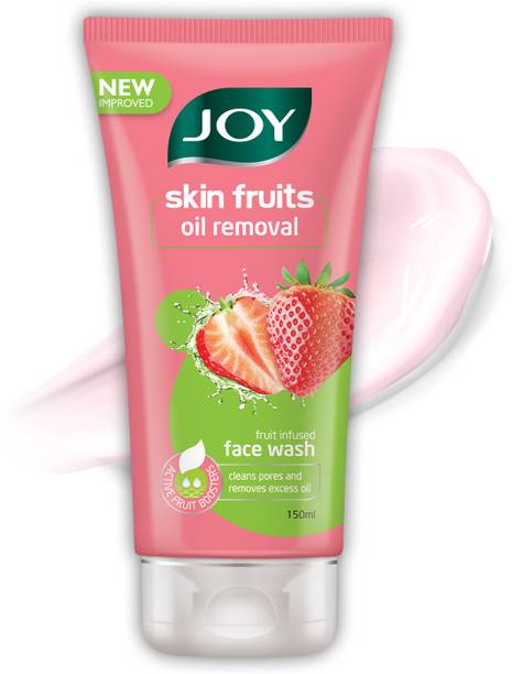 Joy Skin Fruits Oil Control Strawberry  For Oily Skin Face Wash