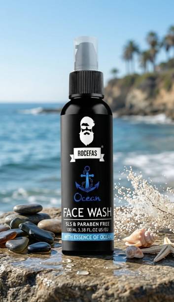 Rocefas Deep Ocean Skin Defense | Oil Control & Hydration  Face Wash