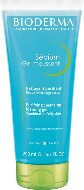 BIODERMA Sebium Gel Moussant Purifying Cleansing Foaming Gel - Tube Face Wash