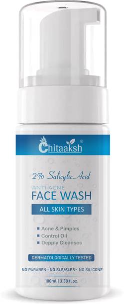 CHITAAKSH 2% Salicylic Acid Face wash For Oily Skin - Oil Control & Anti Acne For Men & Women  (100 ml) Face Wash