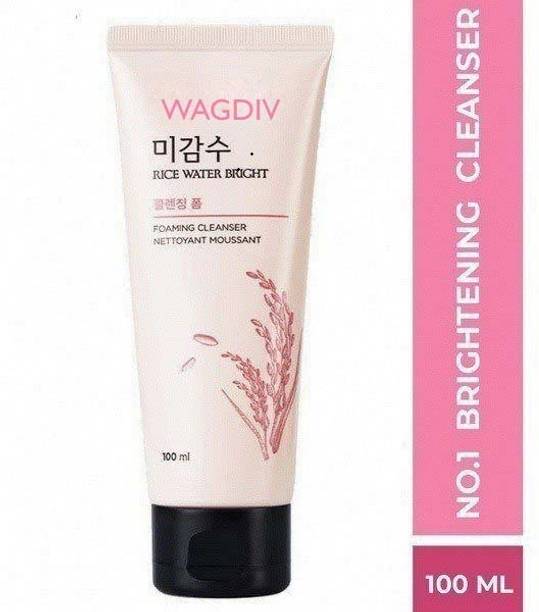 WAGDIV Rice Water for glowing skin & even skin tone  Face Wash