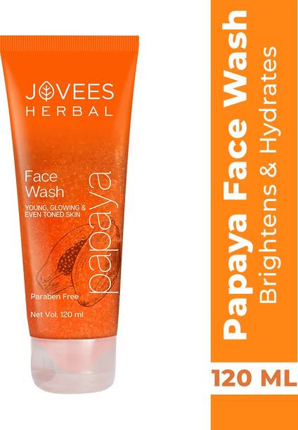 JOVEES Herbal Papaya  For Women/Men | Brightening and Glowing Skin | Removes Pigmentation and Dark Spots | For All Skin Types Face Wash