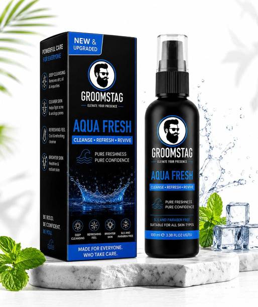 GROOMSTAG Aquafresh Facewash Fights Acne & Pimple, Brightening, All Skin Types13 Face Wash