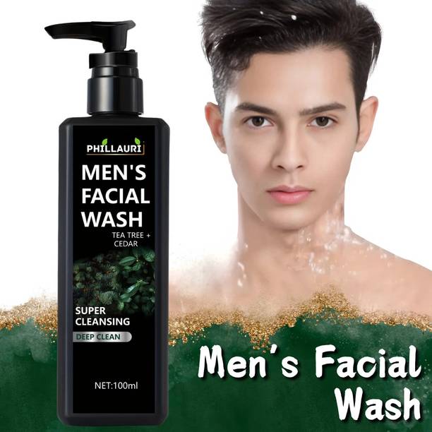 Phillauri Foaming For Men, Natural Detox, Skin Brightening For Men Face Wash