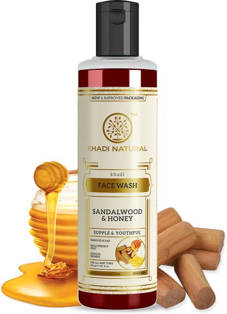 KHADI NATURAL Herbal Sandalwood & Honey  Face Wash
