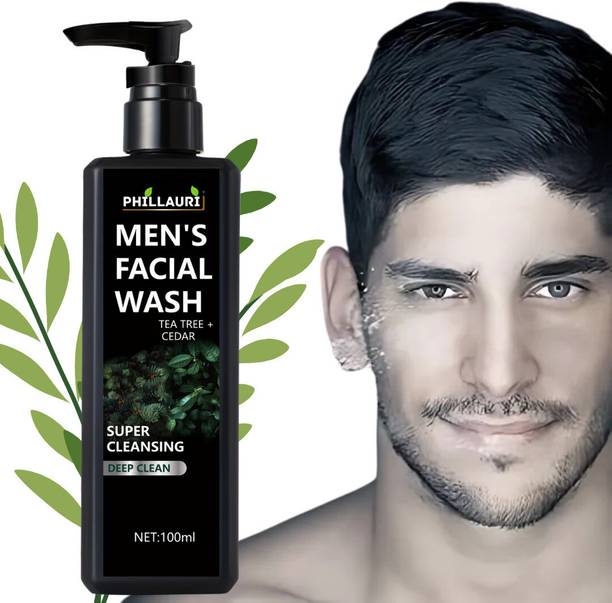 Phillauri Foaming For Men | De-Tan Facewash For Men | Tan Removal | Oil Control  Face Wash